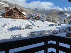 Studio avec balcon vue sur la montagne - Serre Chevalier Chantemerle